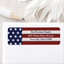 Search for usa flag return address labels Classic