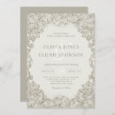 Search for champagne gold wedding invitations Vintage