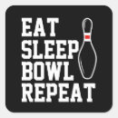 Search for funny bowling stickers Sport