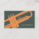 Search for orchestra business cards Trumpet