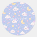 Search for kawaii clouds stickers Blue