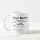 Search for english teacher mugs Grammar police