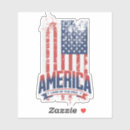 Search for memorial day celebration stickers Stars and stripes
