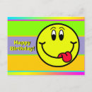 Search for silly faces postcards Yellow