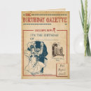 Search for newspaper birthday cards Vintage