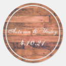 Search for sets wedding stickers Rustic