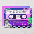 Search for vaporwave invitations Retro
