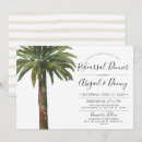 Search for palm tree rehearsal dinner invitations Beach