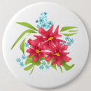 Search for red floral pattern badges Cute