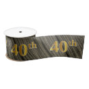Search for 40th birthday ribbon Elegant