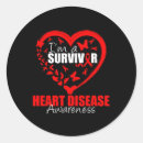 Search for heart disease awareness month stickers Wear red