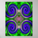 Search for swirling colors posters Purple