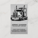 Search for 18 wheeler business cards Logistics