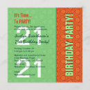 Search for 27th birthday invitations Twentyone