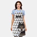 Search for wolf dog aprons Husky