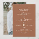 Search for terra cotta wedding invitations Simple