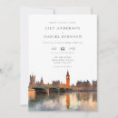 Search for london skyline invitations Big ben