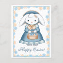 Search for girl bunny postcards Blue