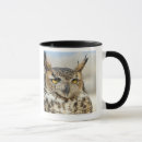 Search for great horned owls mugs Photography