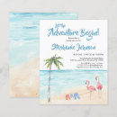 Search for beach bride 4x5 invitations Palm tree