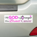 Search for cancer bumper stickers Breast cancer awareness