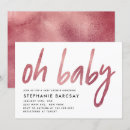 Search for glam baby shower invitations Elegant