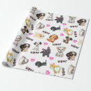 Search for puppy wrapping paper Cute dogs
