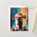 Search for milkshake postcards Strawberry