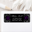 Search for grunge return address labels Purple