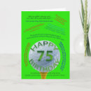 Search for seventy five cards Green