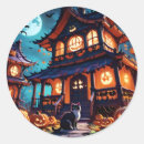 Search for house cat stickers Halloween