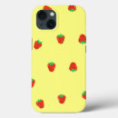 Search for strawberry pattern cases Red