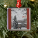 Search for scene christmas tree decorations Snow