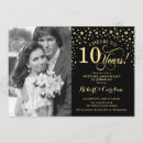 Search for 10 year wedding anniversary invitations 10th anniversary party