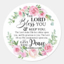 Search for the lord bless you stickers Give you peace