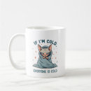 Search for cartoon cat design mugs Funny cat quote