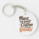 Search for coffee humour key rings Typography