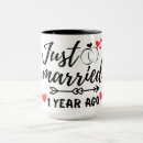 Search for first anniversary mugs Wife