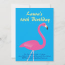 Search for flamingo sweet 16 invitations 16th birthday
