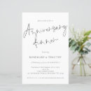 Search for dinner wedding anniversary invitations Elegant