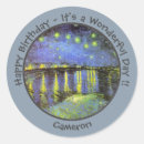 Search for starry night van gogh stickers Vintage