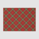 Search for red gingham tissue paper Tartan