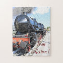 Search for christmas train puzzles Locomotive