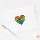 Search for colorful hearts stickers Pride