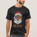 Search for african american christmas tshirts Santa