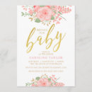 Search for rose gold baby girl shower invitations Watercolor roses