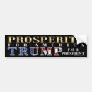 Search for prosperity bumper stickers President