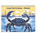 Search for octopus calendars Sea