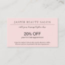 Search for hair stylist discount cards Modern