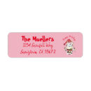 Search for cows return address labels Cute